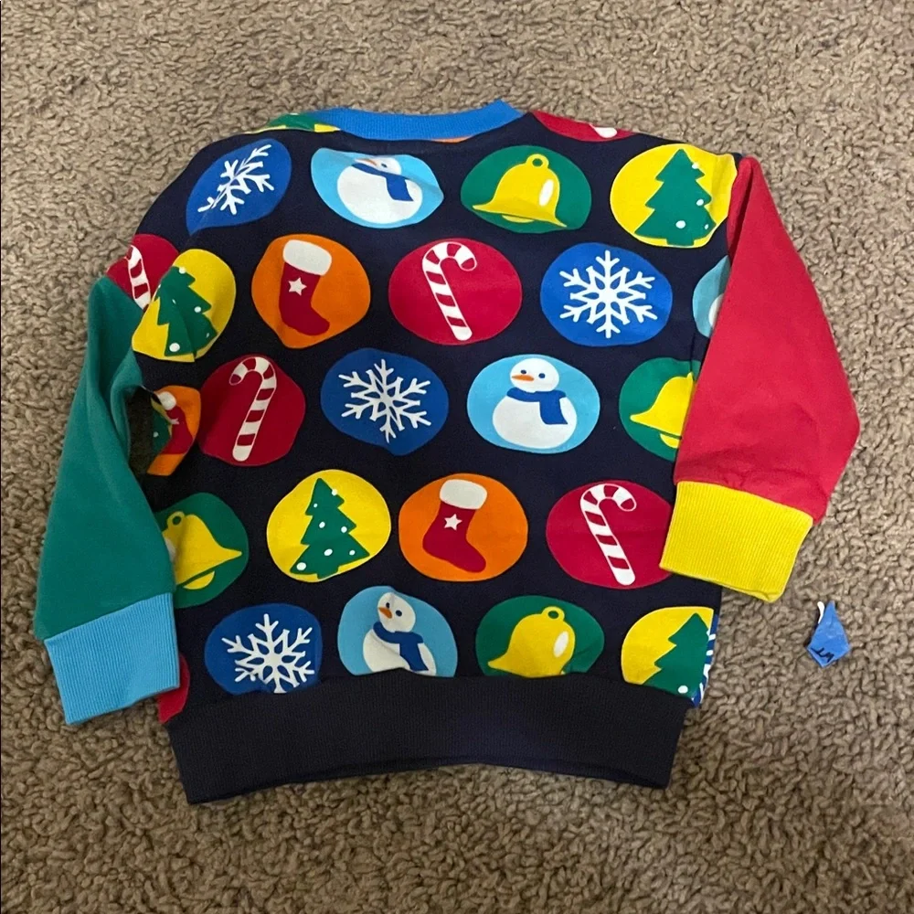 Colorful Kids Holiday Sweatshirt - Picture 2 of 5